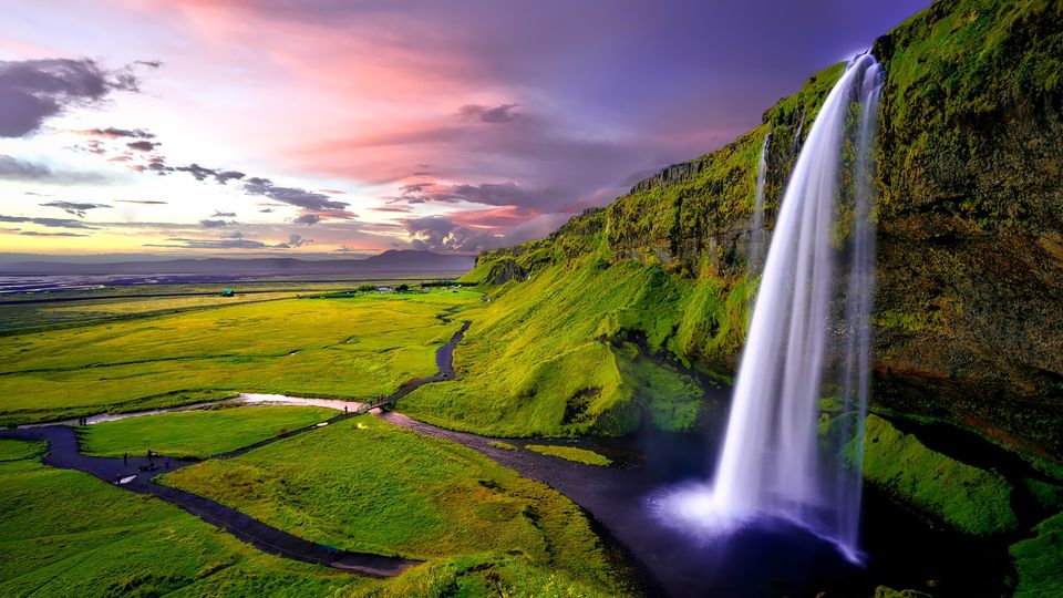 Cloud Waterfall